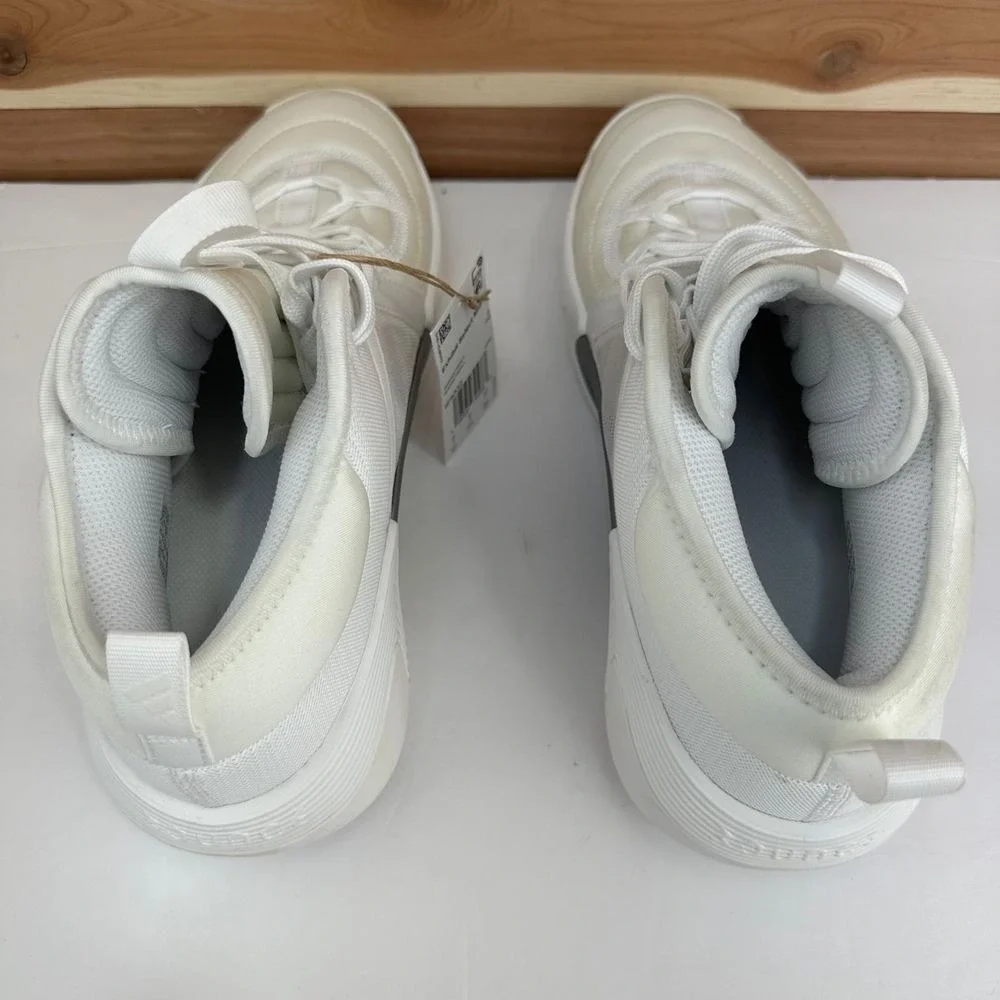 Adidas‎ Women's Exhibit Select Mid Basketball Shoes White Marble Size 9.5